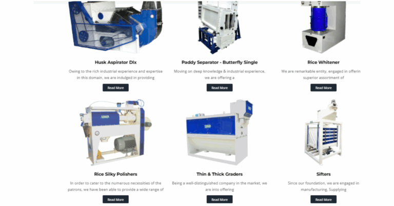 Rice Milling Machine: The Heart of Modern Rice Production