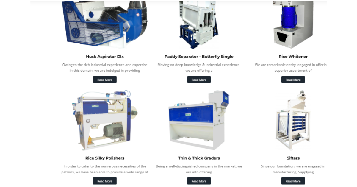 Rice Milling Machine
